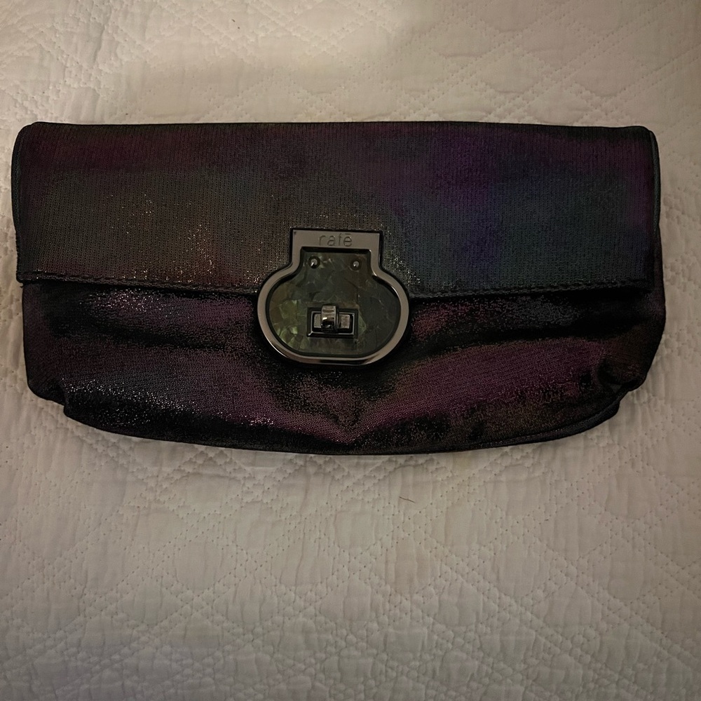 Rafe Iridescent Clutch